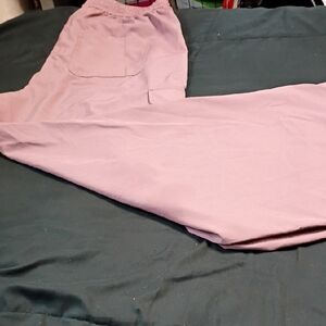 Women's Mauve Scrub Style Pants